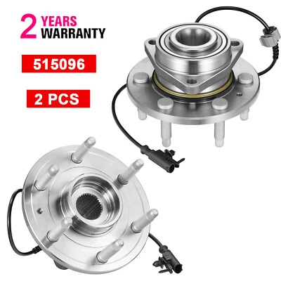 For Silverado Sierra Suburban Yukon XL 1500 Tahoe Front Wheel Bearings and Hubs Foto 1 de 4