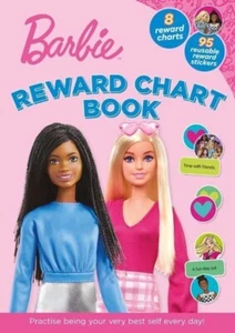 Barbie Reward Behaviour Chart Book With Reusable Stickers Childrens A4 Pad - Picture 1 of 4
