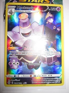 POKEMON NEUVE ★ NOCTUNOIR ★ EB09 TG06/TG30 FR RARE HOLO FULL ART NEUF N/MINT - Picture 1 of 8