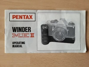 Pentax Winder ME11 Bedienungsanleitung - Bild 1 von 3