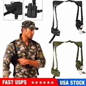 Tactical Underarm Shoulder Gun Holster for Pistol Concealed Carry Magazine Pouch - Picture 1 of 33