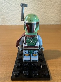 LEGO Star Wars Minifigure: Boba Fett w/ Beard Stubble (sw0396) 9496 Desert Skiff