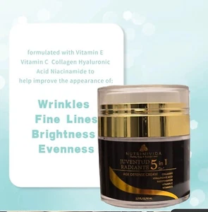 Crema COLÁGENO Y ÁCIDO HIALURÓNICO VITA E, VITA C. 5 en 1 - Imagen 1 de 3