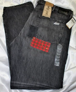 Neu Polo Ralph Lauren Verick Slim Straight Patchwork Graffiti Jeans - 42T x 36 - Bild 1 von 5