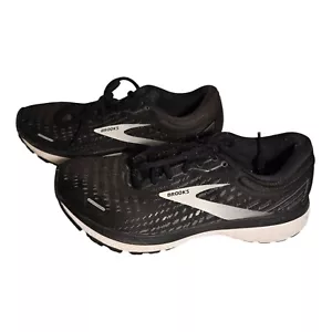 Brooks Ghost 13 Schuhe Damen 8 D Weite Schwarz Weiß Sneaker Running 1203381D012 - Bild 1 von 7