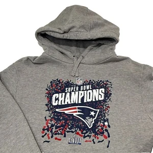 New England Patriots Super Bowl LIII Champions Locker Room Men's 2XL Hoodie  - Picture 1 of 8