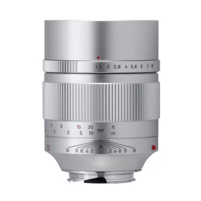 ZhongYi Mitakon SPEEDMASTER 90mm F1.5 for Leica M mount camera =Silver= - Image 1 of 4