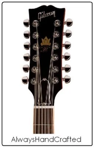 AlwaysHandCrafted Slotted Real BONE NUT handmade for GIBSON 12 String Guitar  - Picture 1 of 5