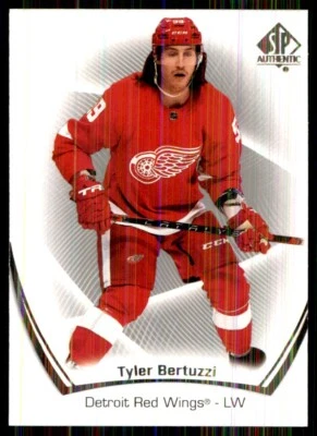 2021-22 SP Authentic Tyler Bertuzzi Detroit Red Wings #26 - Image 1 of 2