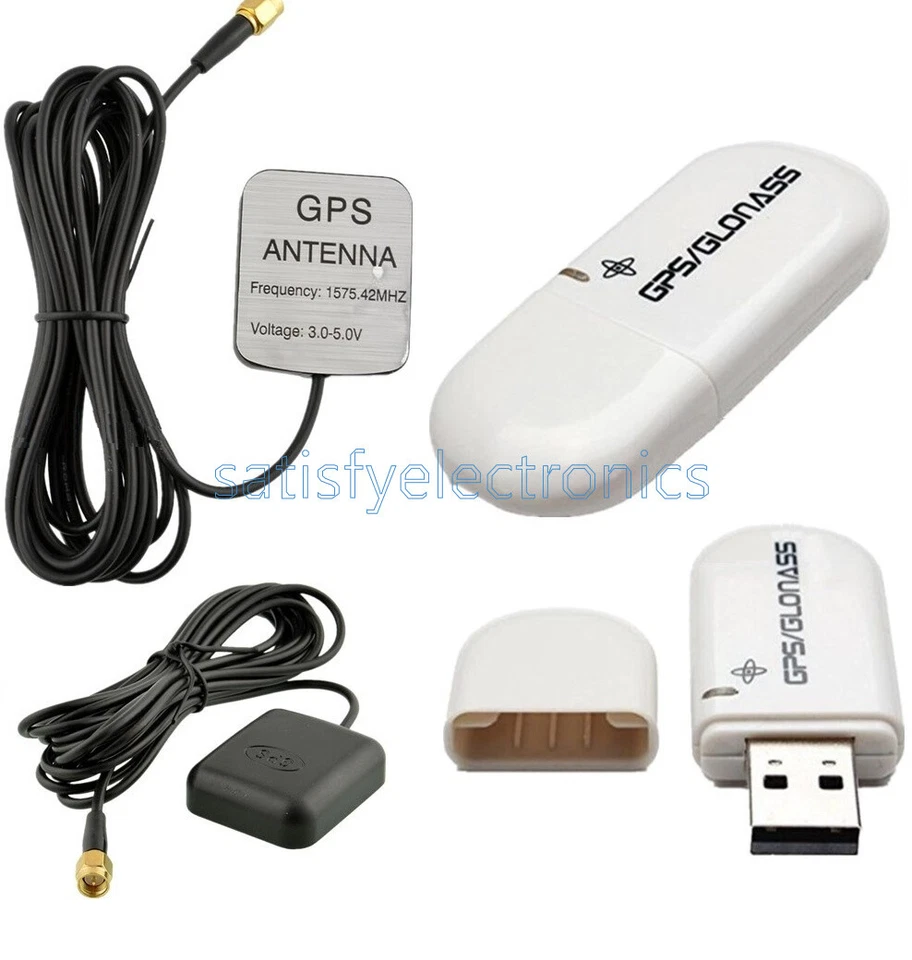 NEW VK-172 USB Receiver GPS Smart 28dB Antenna Gmouse/Glonass Windows PC Laptop - Image 1 of 1