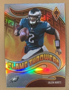 2021 Jalen Hurts #FT-24 Panini Phoenix Flame Throwers Silver Prizm - Bild 1 von 2
