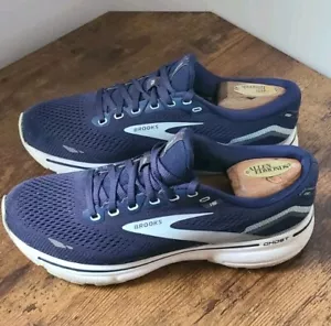 Brooks Womens Ghost 15 1203801B450 Blue Running Shoes Sneakers Size 9.5 B - Picture 1 of 12