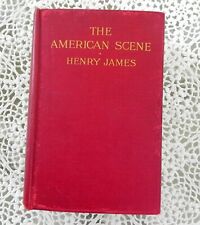 American Scene by Henry James 1st English Edition 1907 SIGNED Association Copy