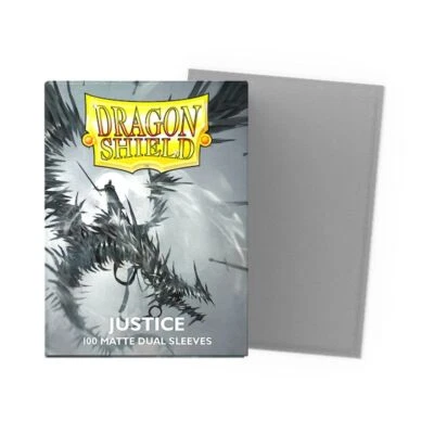 Dragon Shield Standard Size Dual Matte Sleeves - Justice (100 Sleeves) - Bild 1 von 2
