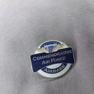 CAF Commemorative Air Force AF Airbase Hat Jacket Enamel Lapel Pin - Picture 1 of 4
