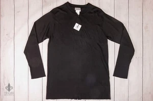 YOHJI YAMAMOTO 3 Sweater Full Zip Shirt Fine Rayon Black Made in Japan - Bild 1 von 6