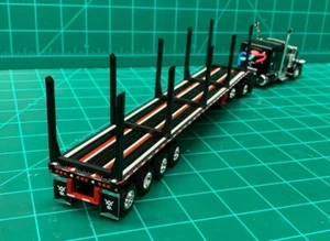 1/64 Logging and Pipe Plastic uprights for 53ft DCP PEM Flatbed Trailer - Picture 1 of 5
