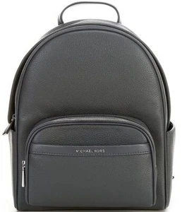 Michael Kors Bex Medium Pebble Leather Backpack (Slate) - Picture 1 of 4