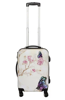 Butterfly Motiv Bordgepäck Trolley Schmetterling Rollen Koffer 35 Li bei Bowatex - Bild 1 von 4