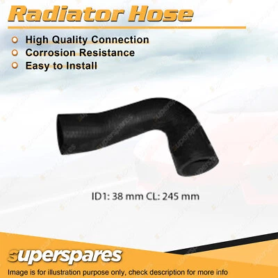 Superspares Lower Radiator Hose for Peugeot 504 2.0L 4 cyl OHV 8V Carb 1973-1979 - image 1 of 2