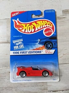 Vintage Hot Wheels 1996 First Editions Ferrari F50 14917 Collector #377 NEW - Picture 1 of 4