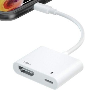 HDMI Adapter Compatible With iPhone Adapter for TV, 1080P Digital AV Adapter