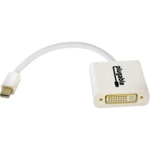 Plugable MDPM-DVIF Mini DisplayPort (Thunderbolt 2) to DVI Adapter - Passive - Picture 1 of 4
