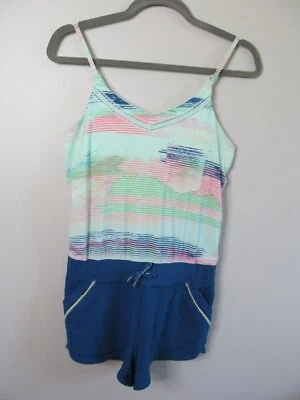 Mameluco IVIVVA By Lululemon Turquesa/Verde Cintura Corbata Para Mujer Talla 12 Foto 1 de 4