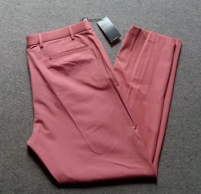 Lauren Ralph Lauren Pants Men's 38x30 Norton Active Dress Classic Fit Pink - Image 1 of 4