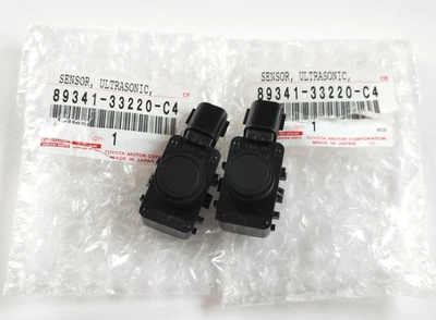 Toyota Lexus Parking Sensor Ultrasonic 89341-33220-C4 CA299 299 Set of 2 OEM - Image 1 of 4