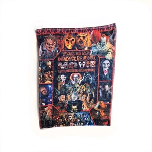 Freddy Krueger Chuckie spooky Halloween Friday the 13th Scream Saw blanket - Picture 1 of 12