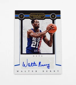Autógrafos Panini Grand Reserve 2016-17 Walter Berry #18 automático #'d/99 - Imagen 1 de 2
