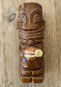Tiki Farm Becher Glas Becher Cheeseburger im Paradies Maui 7" hoch - Bild 1 von 4