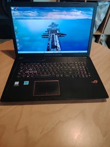 Gaming Laptop Asus 17" Intel i5-7300HQ/GTX1050/16GB RAM/128GB SSD+1TB HDD/W11 - Picture 1 of 16