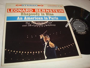 Gershwin/ Leonard Bernstein - Rhapsody In Blue / An American In Paris VG/VG+ LP - Picture 1 of 2