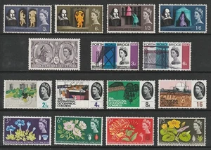 KOMPLETTER GEDENKJAHRSSATZ 1964 MONTIERT POSTFRISCH - Bild 1 von 2