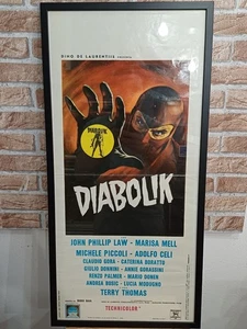 Locandina originale di cinema - "Diabolik" - Imagen 1 de 2