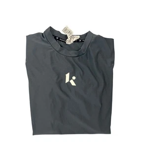 Camiseta New Balance KLUTCH Gris Top Mujer M Absorbe Humedad Desatar Top - Imagen 1 de 5
