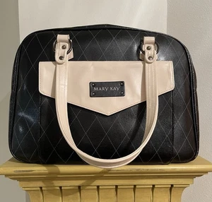 Mary Kay Deluxe schwarz Berater Kosmetik Reise Gepäck Tragetasche/Einlage - Bild 1 von 9