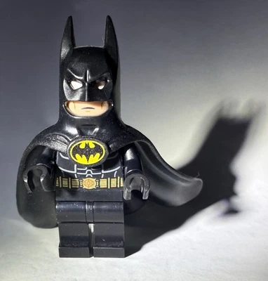 Nueva Minifigura LEGO® Tim Burton's Batman (sh0880) 76252 30653 Capa de Goma Foto 1 de 2
