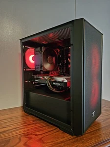 High-Performance Gaming Desktop โ Ryzen 5 5500, RX 6600, 16GB RAM, 1TB SSD - Picture 1 of 6