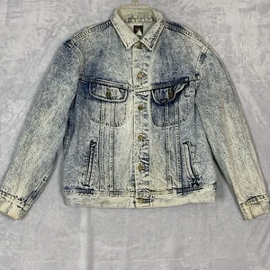 Giacca jeans vintage anni 70 Lee Riders denim uomo grande sanforizzata PATD-153438 USA - Foto 1 di 9