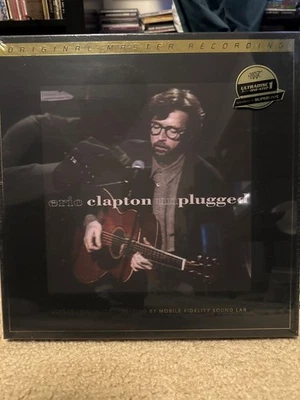 Eric Clapton Unplugged Ultra Disc One-Step MFSL 2 LP Vinyl Box Set - Image 1 of 2