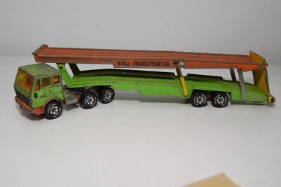B67 1:55 SIKU 3112 MERCEDES-BENZ SK AUTO CAR TRANSPORTER BUONE CONDIZIONI. 2 - Immagine 1 di 4