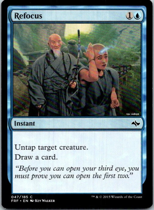 Refocus Magic The Gathering Fate Reforged Light Play - Image 1 of 1