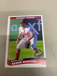 Ramon Mendoza Card 2023 Peoria Chiefs Team Card IP Auto - Picture 1 of 1
