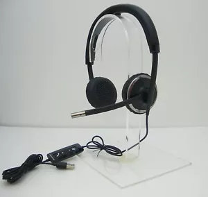 Plantronics Blackwire C520 Binaural Over-the-Head USB Computer Headset 88861-01 - Zdjęcie 1 z 2