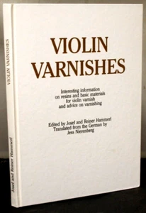 VIOLIN VARNISHES, Information on Resins & Basic Materials for Varnishing, HC - Imagen 1 de 13