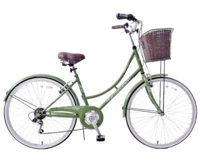 Heritage Classique 26" Wheel Ladies 16" Frame Green Dutch Traditional Bike - Image 1 of 4