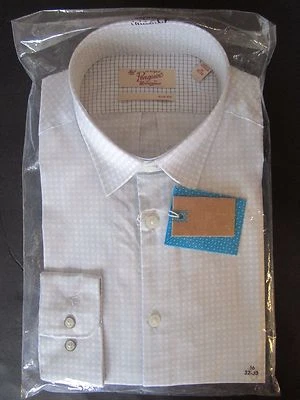 NUEVO NUEVO CON ETIQUETAS PENGUIN MUNSINGWEAR cromo blanco CAMISA DE VESTIR HOMBRE talla 15 MANGA LARGA 32/33 Foto 1 de 4